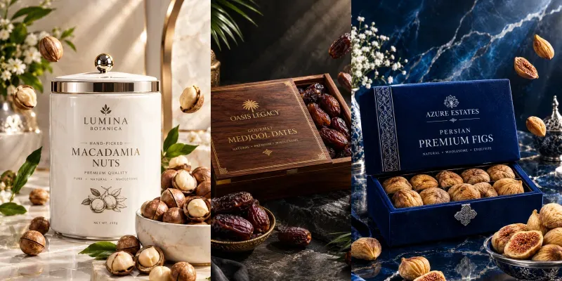 Premium Luxury Food Product Photography