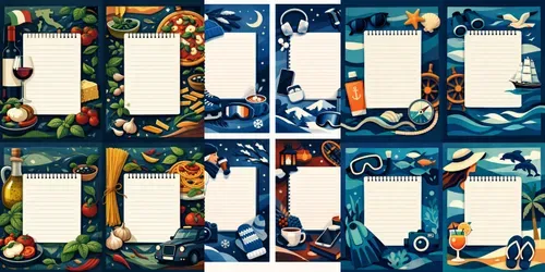 Editorial Grids generated by chatgpt-image