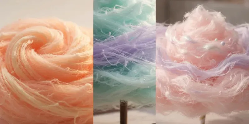 Cotton Candy Becomes Pastel Sky Cities