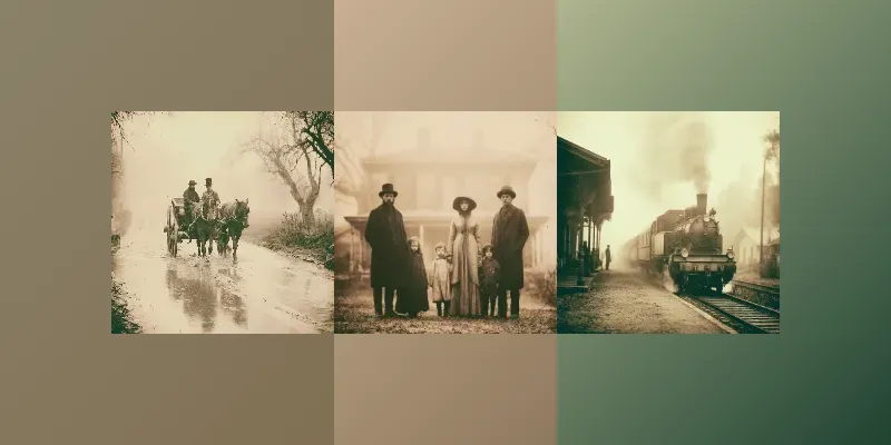 Vintage Documentary Photography generated by undefined