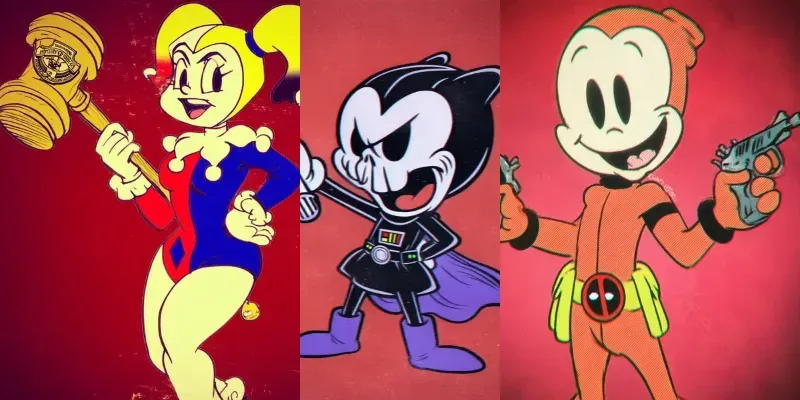 Toon Rubber Hose Animated Cartoons generated by undefined