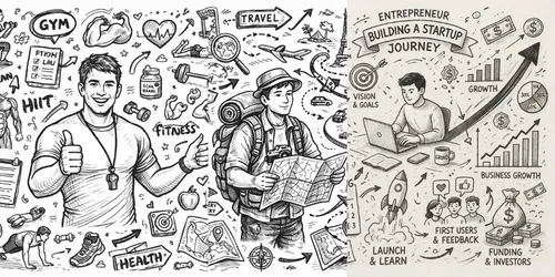 Visual Thinking Doodle Creator Tools generated by chatgpt-image