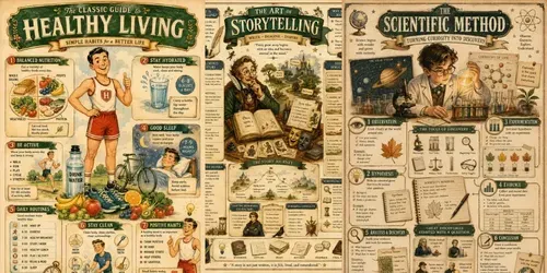 Vintage Educational Infographic Art generated by chatgpt-image