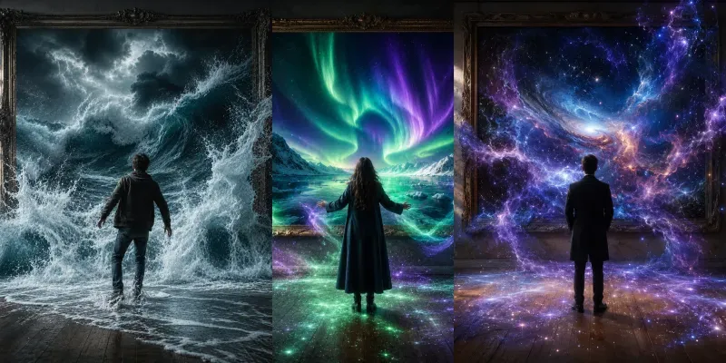 Paintings Come Alive generated by undefined
