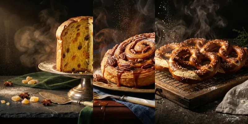 Dutch Golden Age Culinary Chiaroscuros generated by undefined