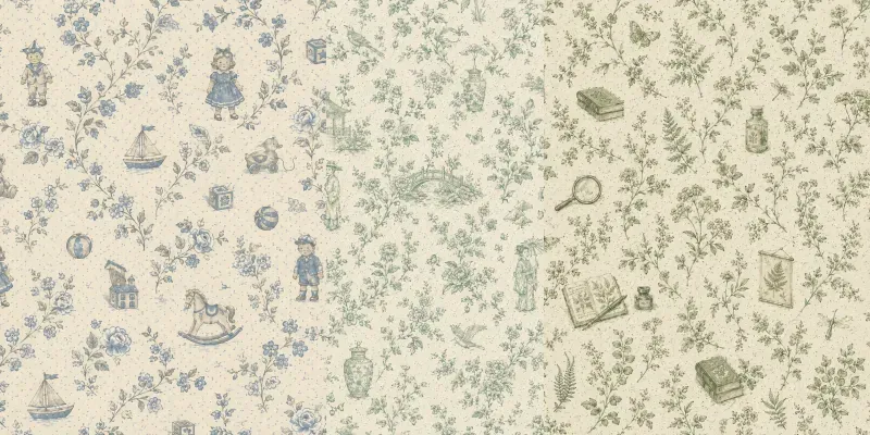 Vintage Wallpaper Seamless Tiles generated by undefined