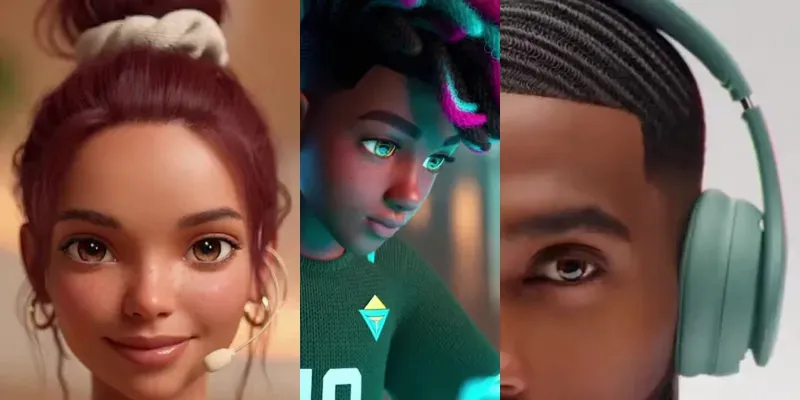 3D Influencer Dynamic 10s Social Clips generated by undefined