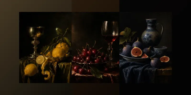Dutch Still Life Oil Paintings generated by undefined