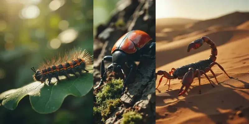 Cinematic Closeups Of Insects generated by undefined