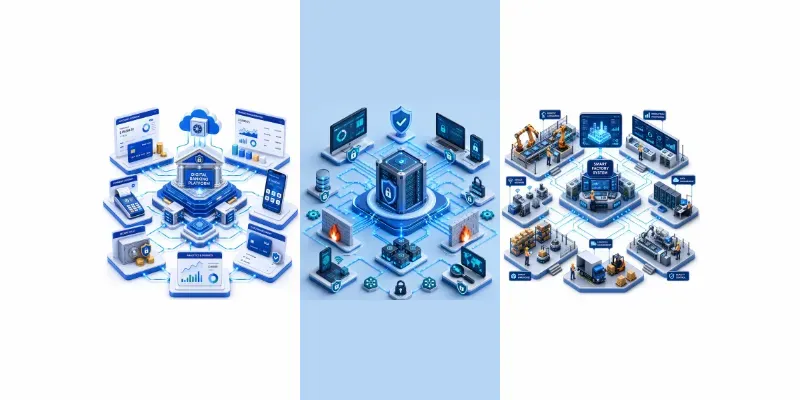Cloud Infrastructure Isometric Maps generated by undefined