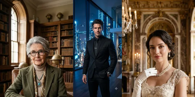 The Luxury Portrait Blueprints generated by undefined