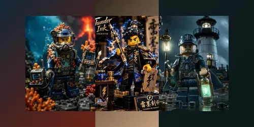 Epic Lego Minifigure Portrait Creators X generated by chatgpt-image