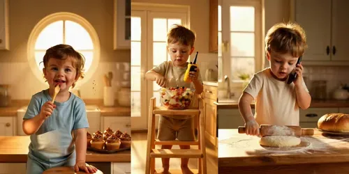 Little Chef Adventures generated by grok-video