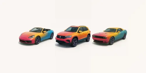 Colorful 3D Car Designer Generators generated by chatgpt-image