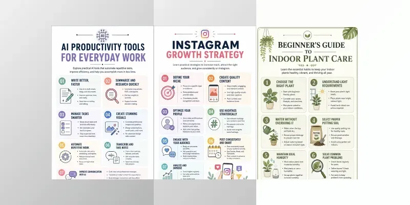 Printable A4 Infographics generated by undefined