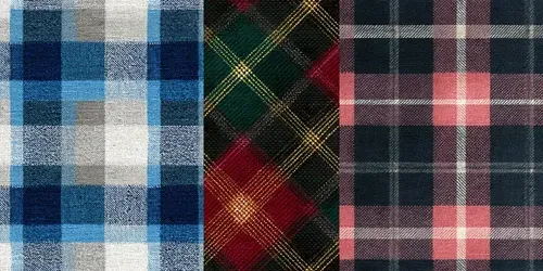 Christmas Plaid Seamless Patterns generated by midjourney