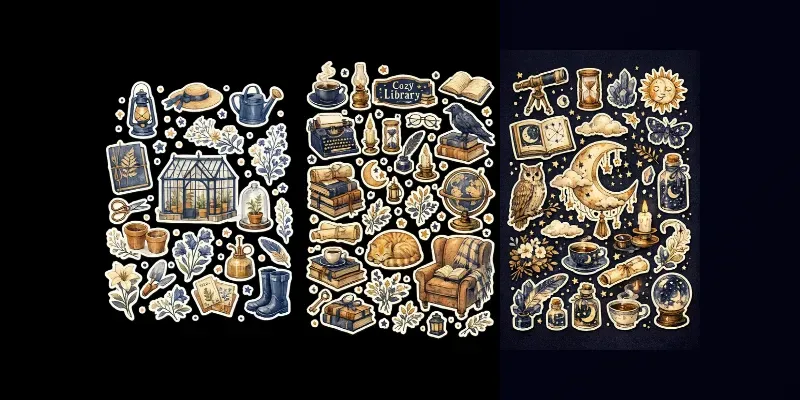 Premium Themed Sticker Asset Creators generated by undefined