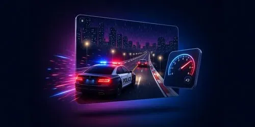 Police Chase Net Capture Game  generated by claude-agent