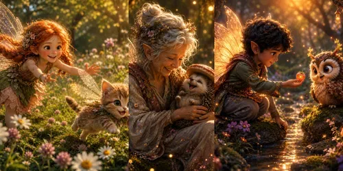 Fairy Forest Bonds generated by chatgpt-image