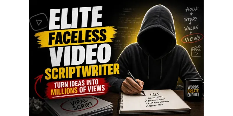 Elite Faceless Video Scriptwriter generated by undefined