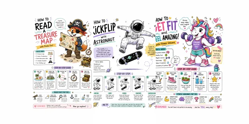 Cute Handdrawn Doodle Posters generated by undefined