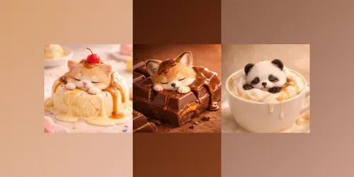 3D Cute Animal Concepts generated by chatgpt-image
