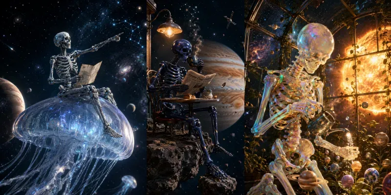 Cosmic Skeletons generated by undefined