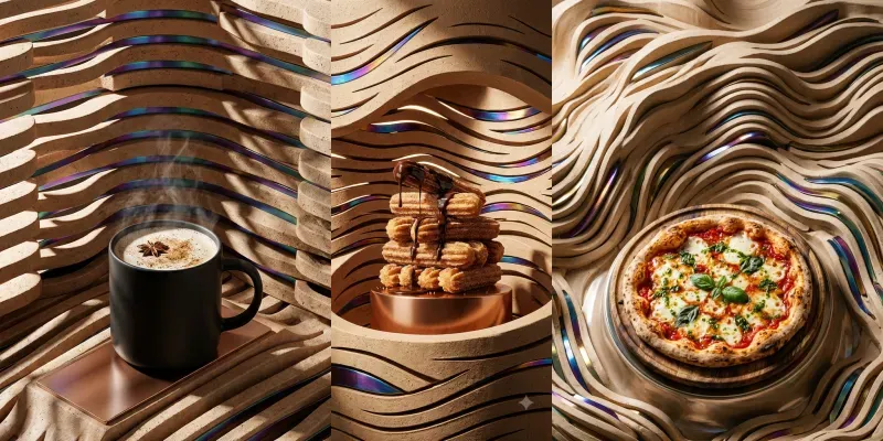Terracotta Titanium Sns Food Stages generated by undefined