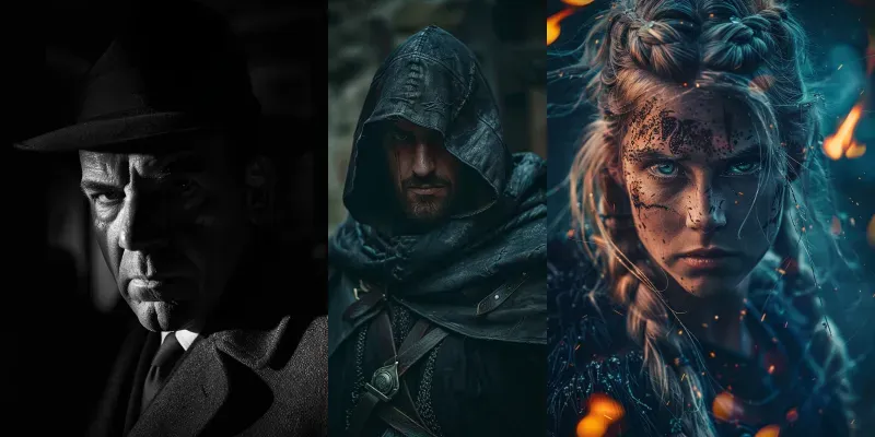 Ultrarealistic Cinematic Portraits Packs generated by undefined