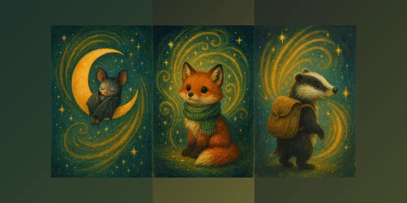 Whimsical Golden Folk Tales generated by undefined