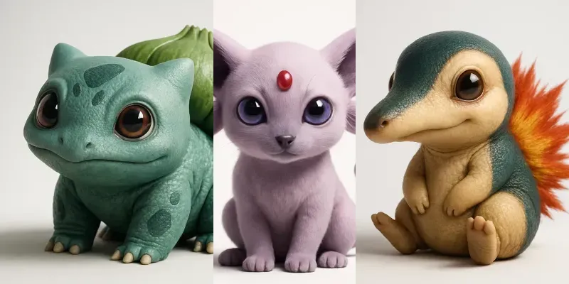 Pokemon Realistic Chagtgpt Images generated by undefined