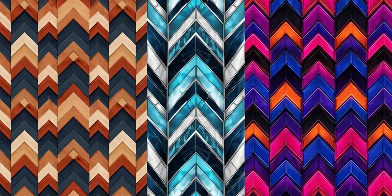 Prismatic Chevron Tapestry Flows generated by undefined