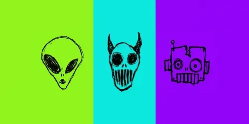 Underground Punk Scribble Art generated by chatgpt-image