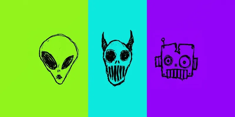 Underground Punk Scribble Art generated by undefined