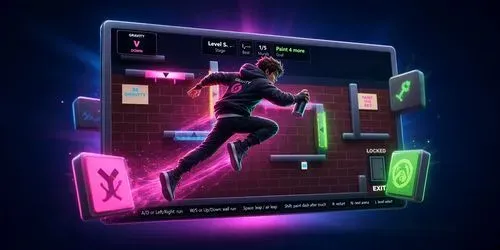Gravity Graffiti Game Builder generated by codex