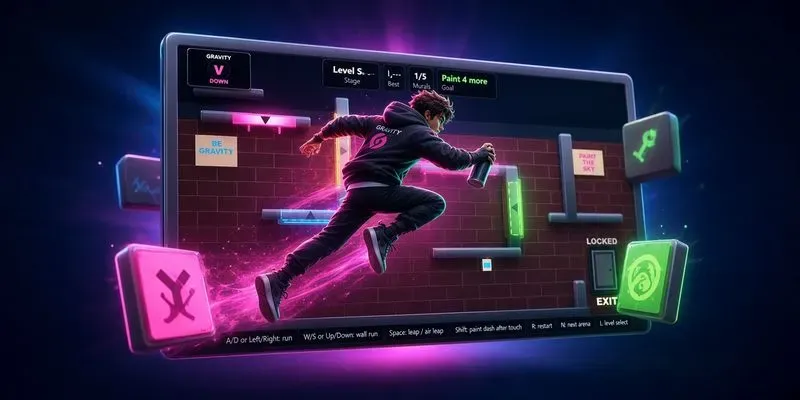 Gravity Graffiti Game Builder