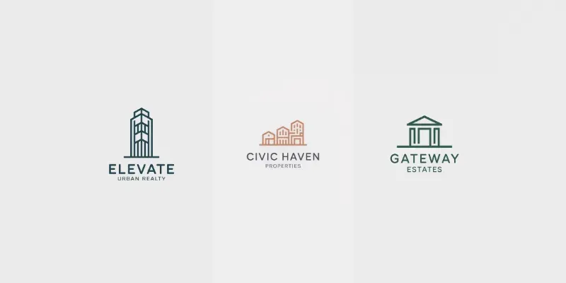 Elite Real Estate Branding Logos generated by undefined