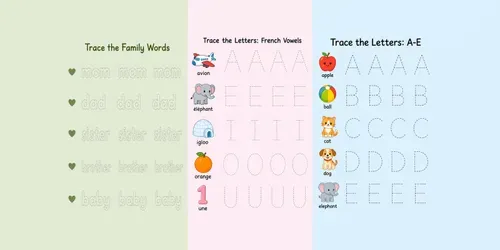 Letter Number Tracing Generator generated by chatgpt-image