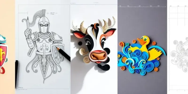Paper Strip Art Tutorials generated by undefined