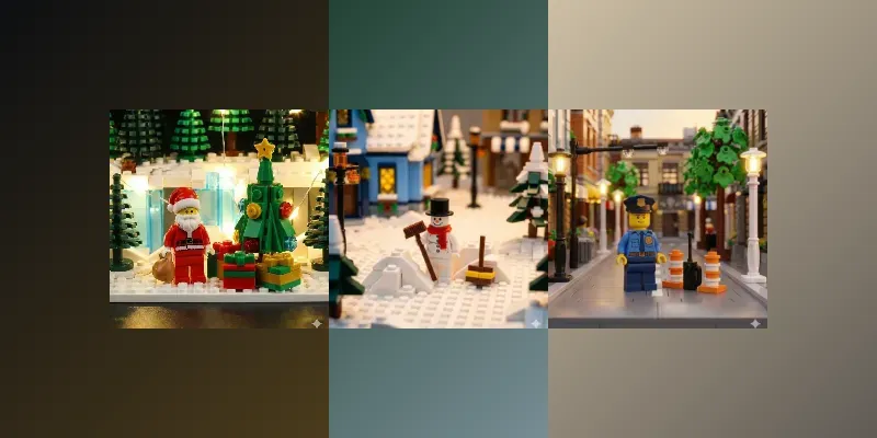 Lego Minifigure Character Builders generated by undefined