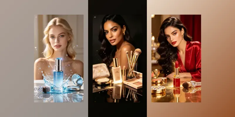 Luxury Beauty Product Ad Generator generated by undefined