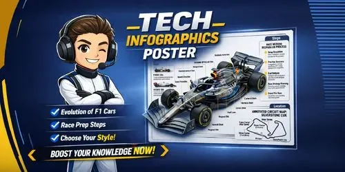 Technology Poster Infographics generated by gemini-image