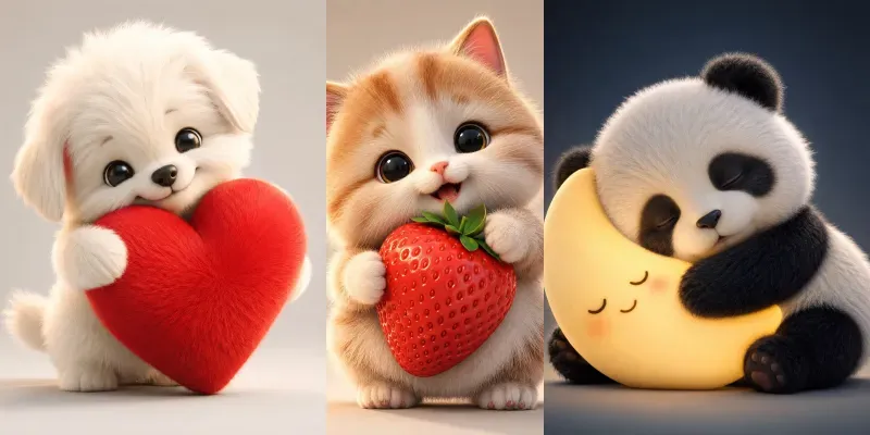 Cute Fluffy 3D Companion Creators generated by undefined