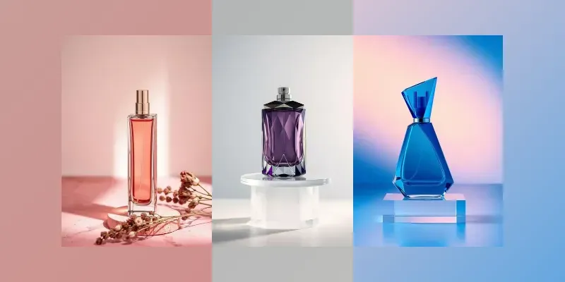 Premium Perfume Product Photography generated by undefined