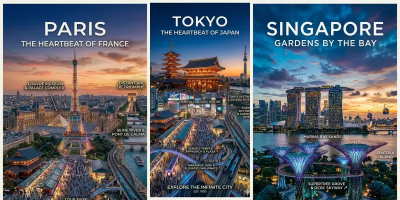 City Posters generated by undefined