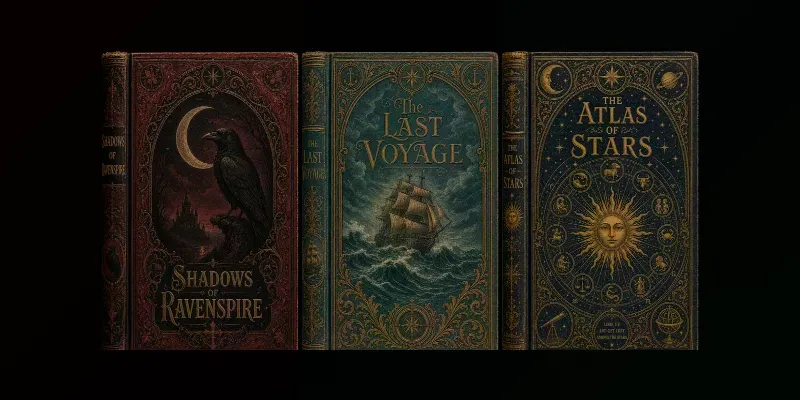 Vintage Hardcover Book Covers generated by undefined