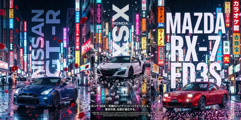 Japanese Car Editorials generated by undefined