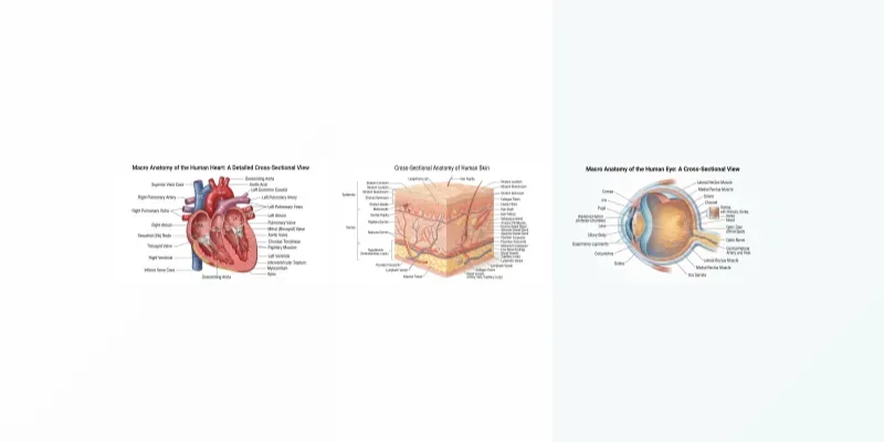Macro Anatomy Infographics