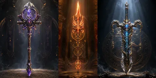 Legendary Weapon Design Generator Pro generated by chatgpt-image