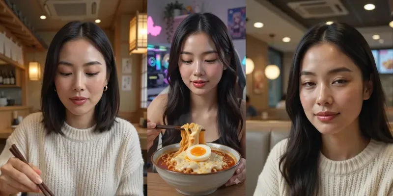 Viral Food ASMR Videos generated by undefined